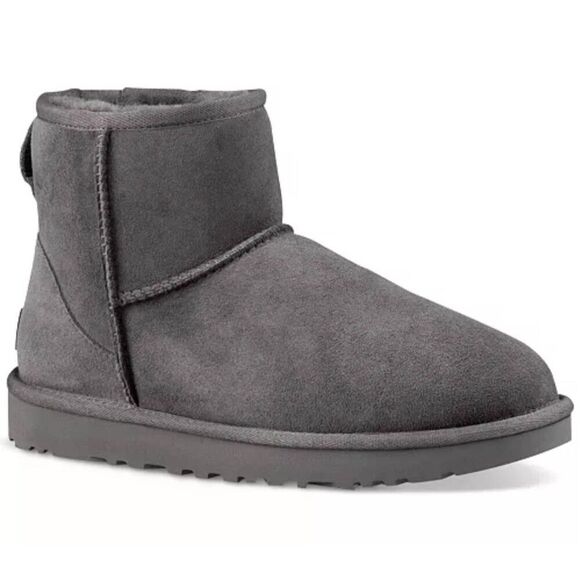 UGG Classic II Mini Boots Size 5 In Grey - Picture 1 of 9